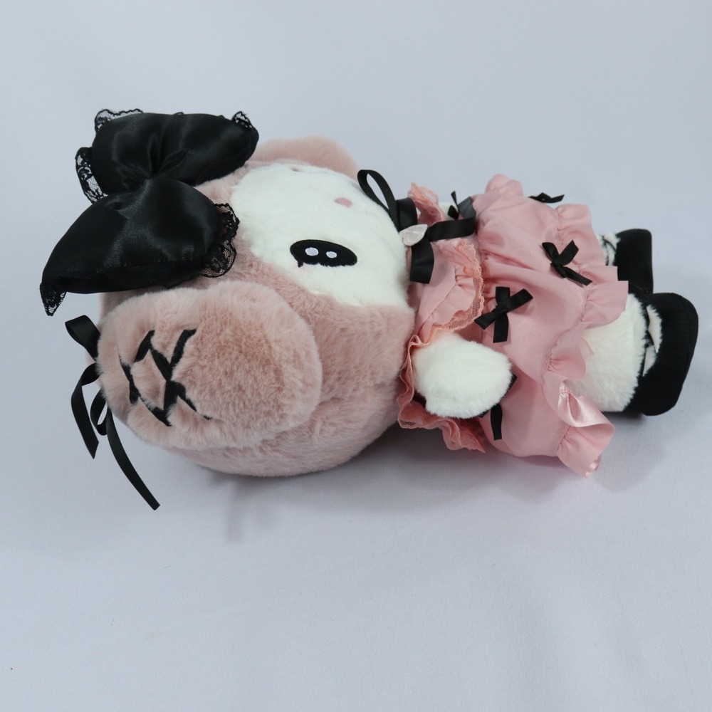 My Melody Sanrio Plush Doll Midnight Melokuro Anime Lolita Dress 2024 - Picture 3 of 8